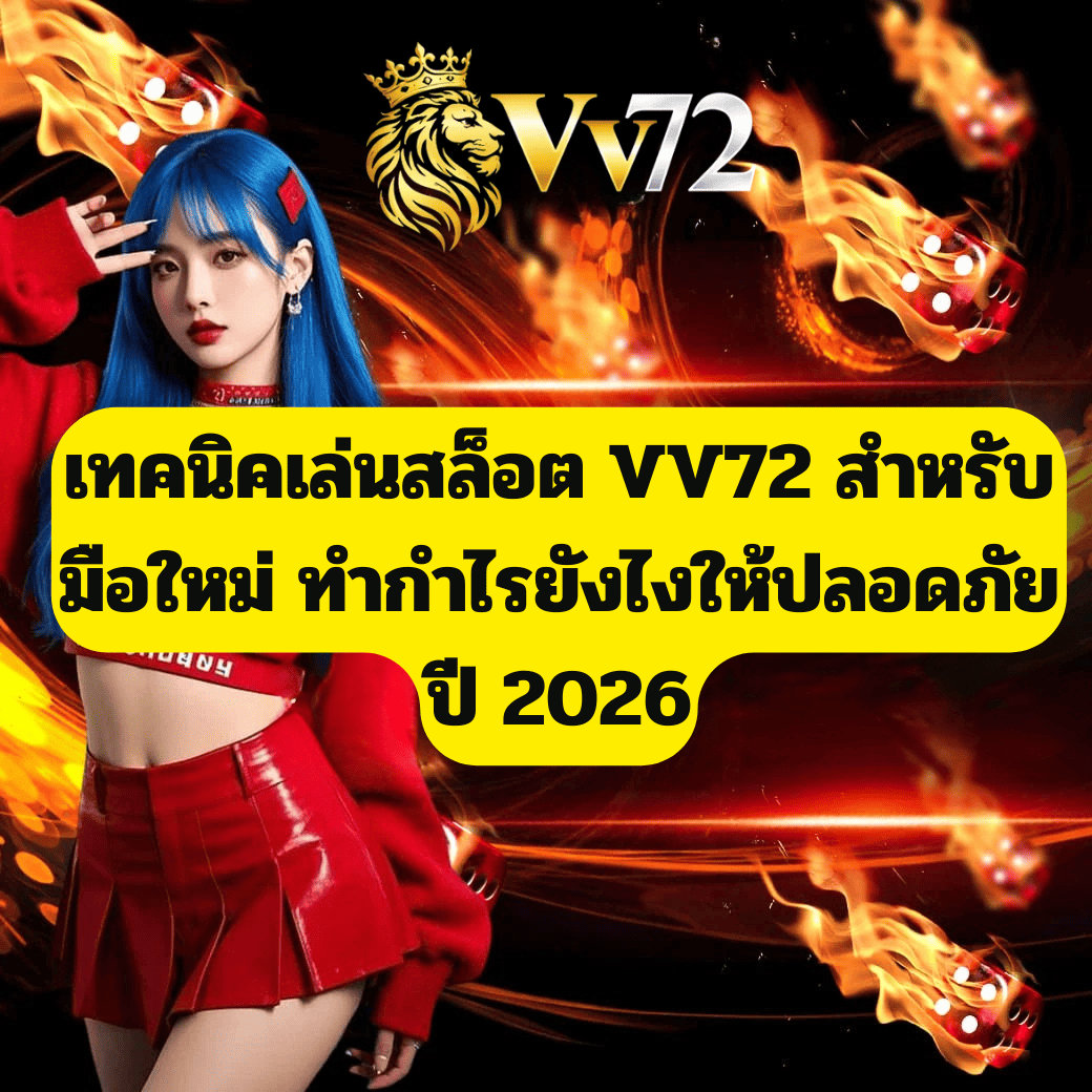 เทคนิคเล่นสล็อต VV72 สำหรับมือใหม่ ทำกำไรยังไงให้ปลอดภัย ปี 2026